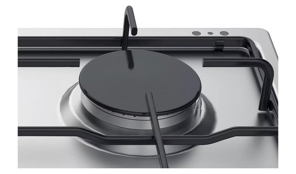 Hotpoint PPH60PFIXUK Gaskookplaat 59x51 cm RVS 4-Pits Hotpoint PPH60PFIXUK Gaskookplaat 59x51 cm RVS 4-Pits