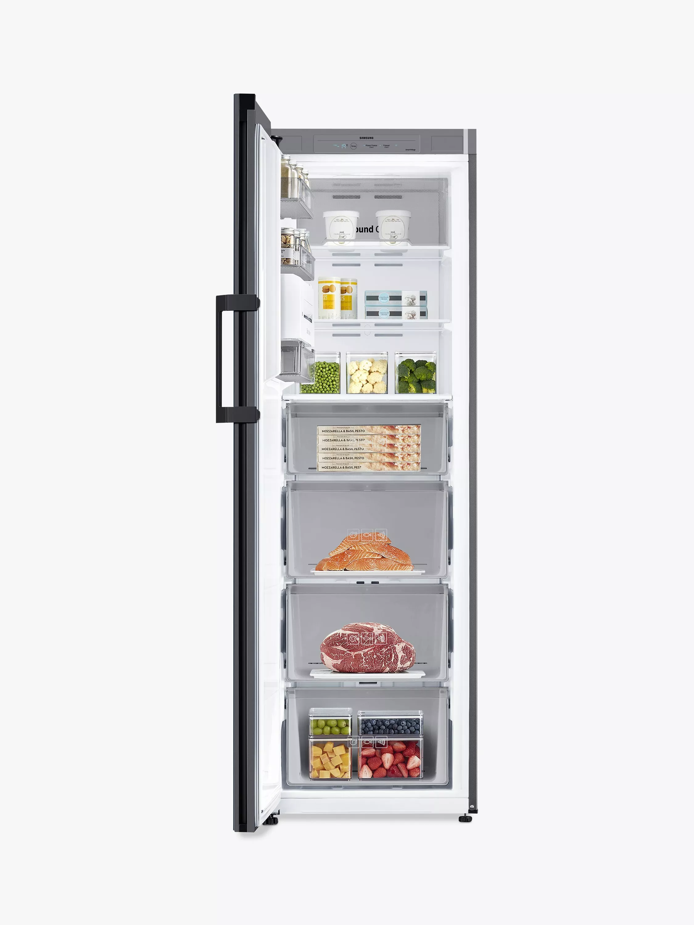 Samsung RZ32C76GE41 Vrieskast 186 cm Blauw Samsung RZ32C76GE41 Vrieskast 186 cm Blauw