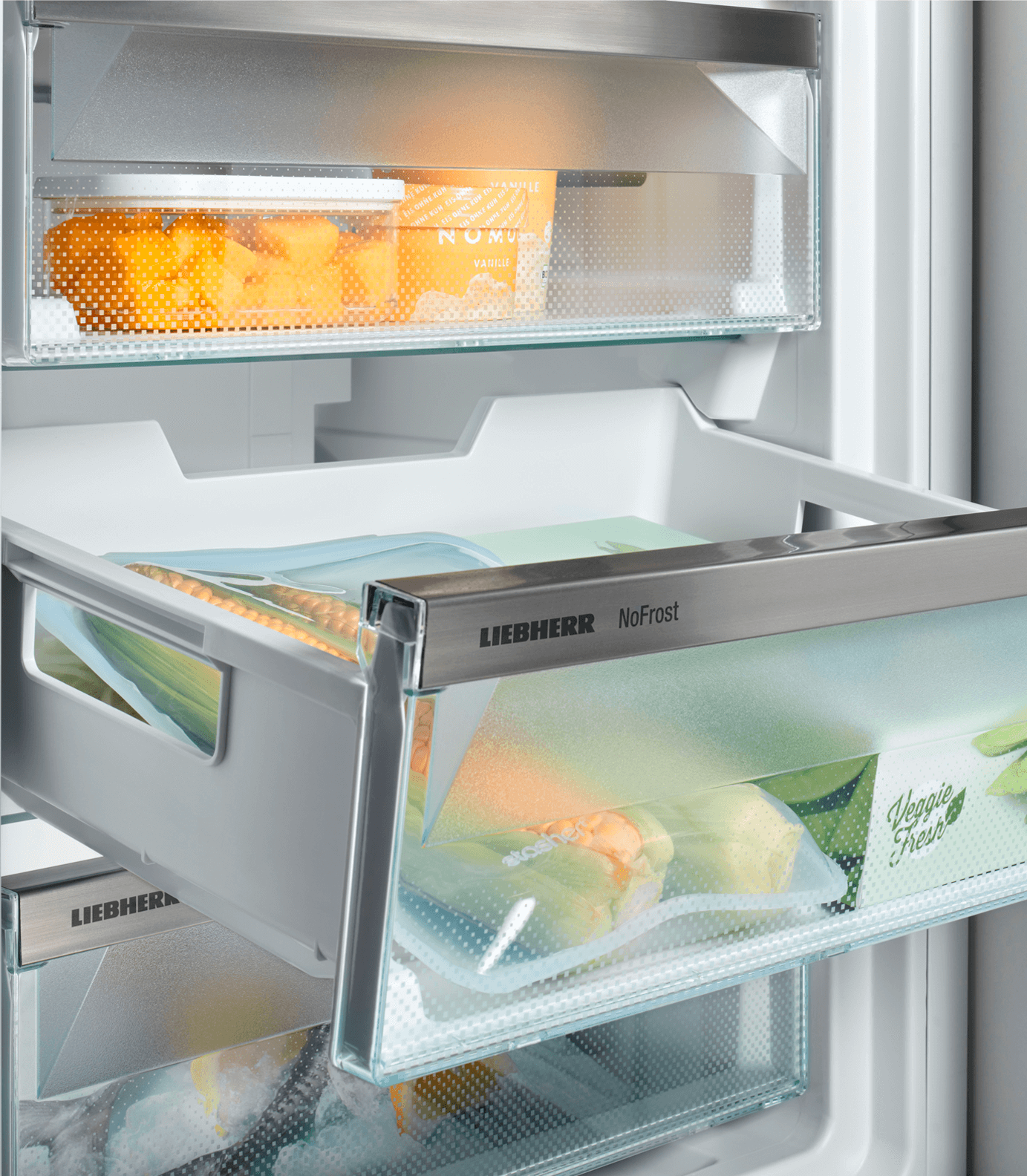 Liebherr SIFNd 4556 Vriezer Deur op Deur 139,5 cm Wit Liebherr SIFNd 4556 Vriezer Deur op Deur 139,5 cm Wit