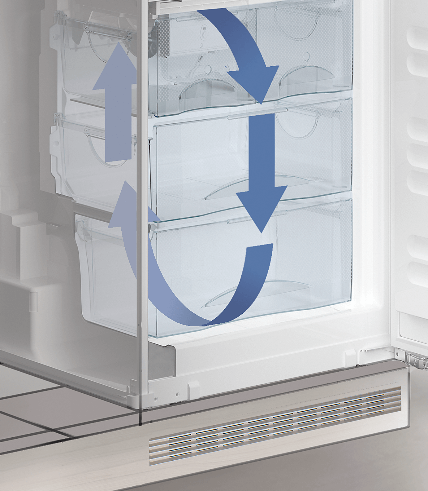 Liebherr SIFNd 4556 Vriezer Deur op Deur 139,5 cm Wit Liebherr SIFNd 4556 Vriezer Deur op Deur 139,5 cm Wit
