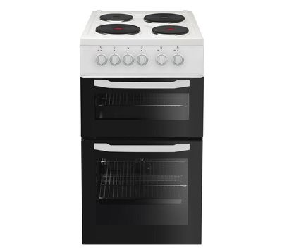 Essentials CFTE50W23 Elektrisch Fornuis 90 cm - Wit RVS CFTE50W23