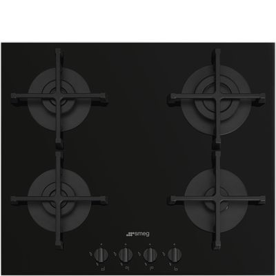 Smeg PV264B Kookplaat 60 cm - Zwart Metaal PV264B