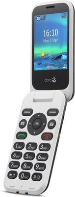 Doro 6880 4G Eenvoudige Klaptelefoon - Zwart DORO-6880