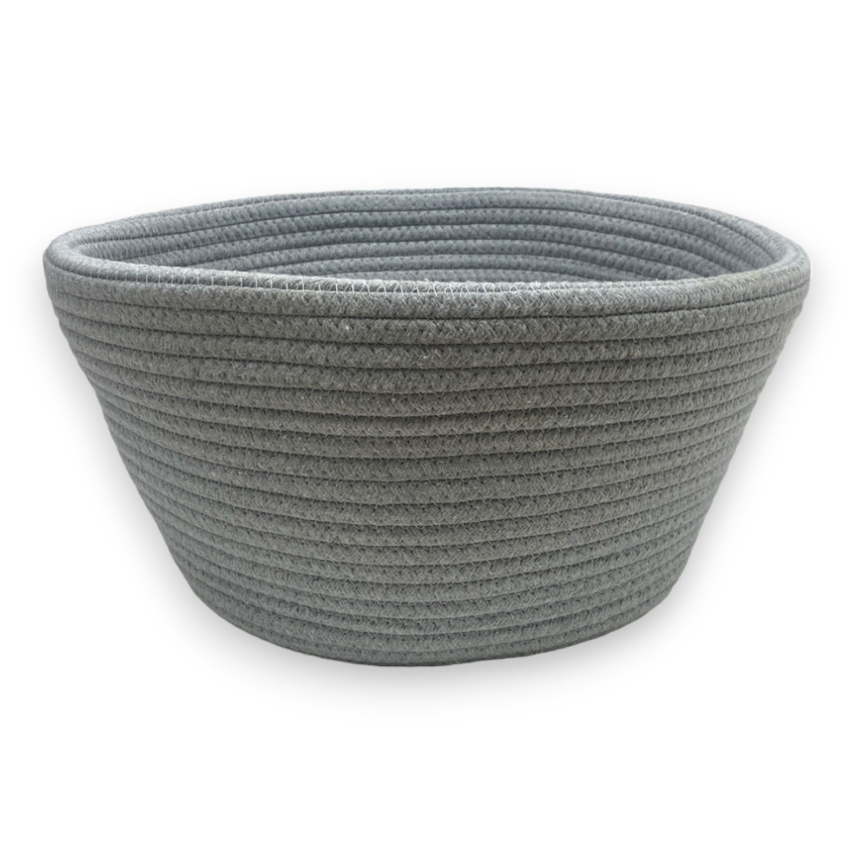 Opbergmand van katoen - Grijs - 40 x 39 cm Opbergmand van katoen - Grijs - 40 x 39 cm