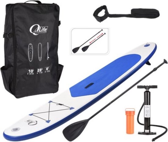 Q4LIFE Opblaasbaar Sup Board Q4LIFE Opblaasbaar Sup Board