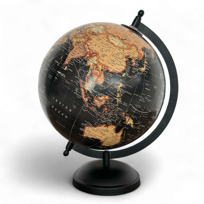 Wereldbol Goudkleurig - 20 x 32 cm 1091253