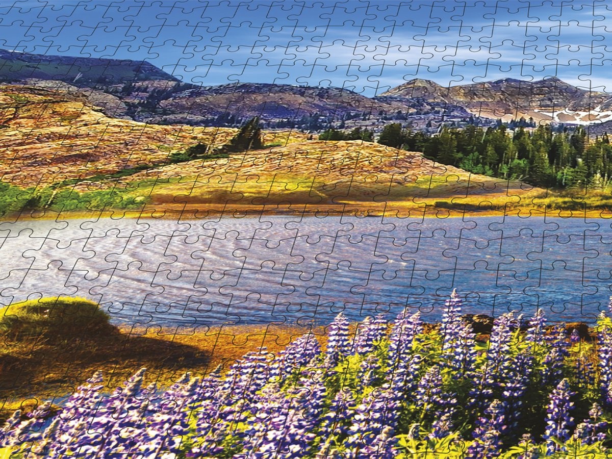 Puzzel Lakeview 50 x 70 cm - 1000 stukjes Puzzel Lakeview 50 x 70 cm - 1000 stukjes