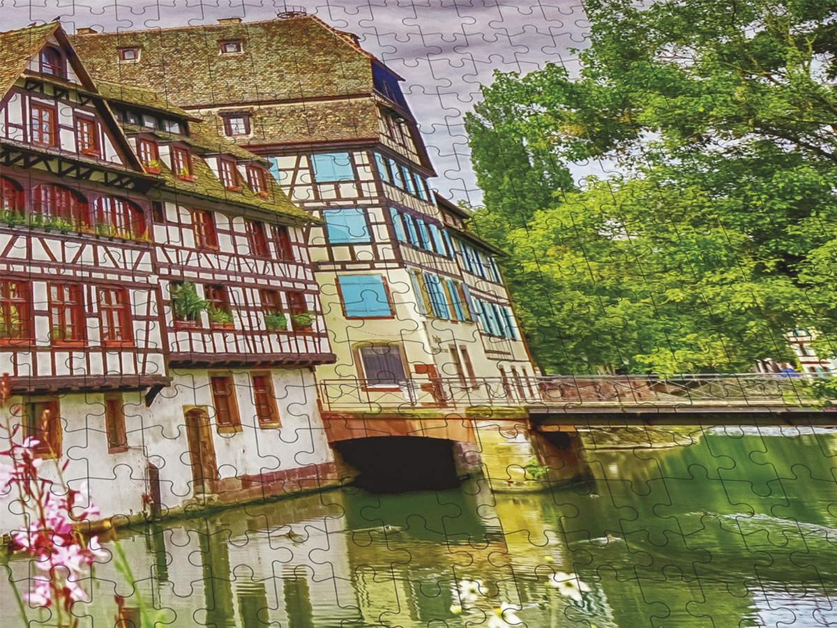Puzzel Cottage 50 x 70 cm - 1000 stukjes Puzzel Cottage 50 x 70 cm - 1000 stukjes