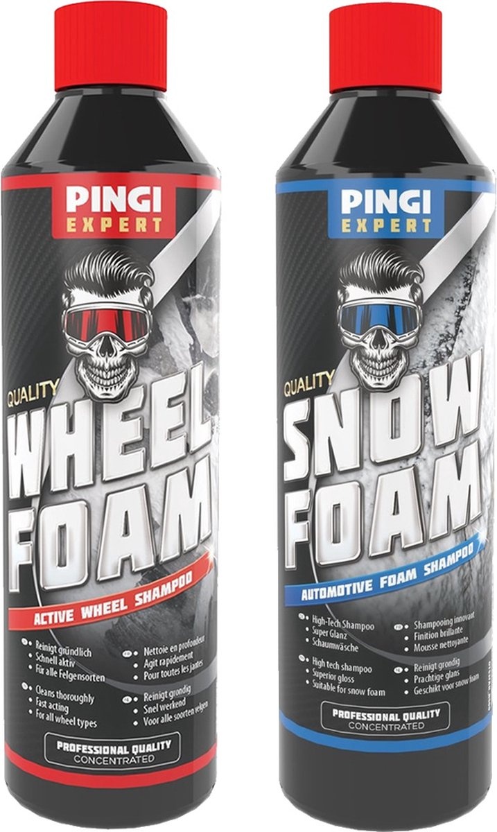 Pingi Foam Boss Premium Snow Foam Kit + Premium Wheel Foam Kit Pingi Foam Boss Premium Snow Foam Kit + Premium Wheel Foam Kit