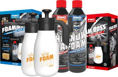 Pingi Foam Boss Premium Snow Foam Kit + Premium Wheel Foam Kit 1089620