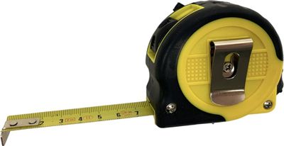 Rolmaat 2 meter Geel/Zwart 1087256