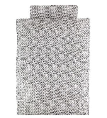 Smallstuff Dekbedovertrek Junior Bloemetjes 100 X 140 cm Blauw --61749