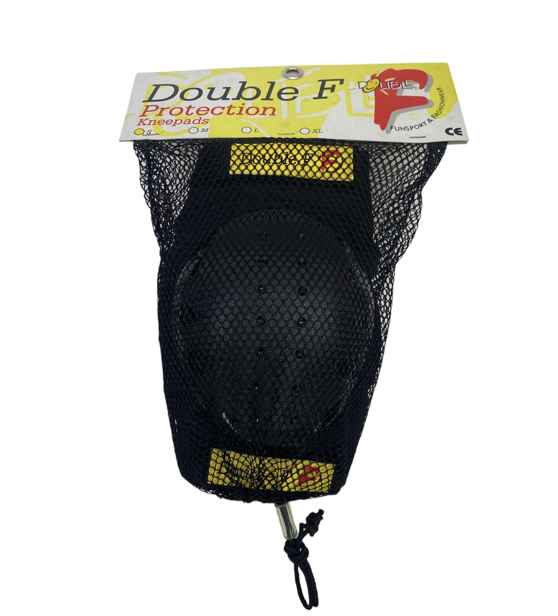 Double F Kniebeschermers Zwart Maat S Double F Kniebeschermers Zwart Maat S
