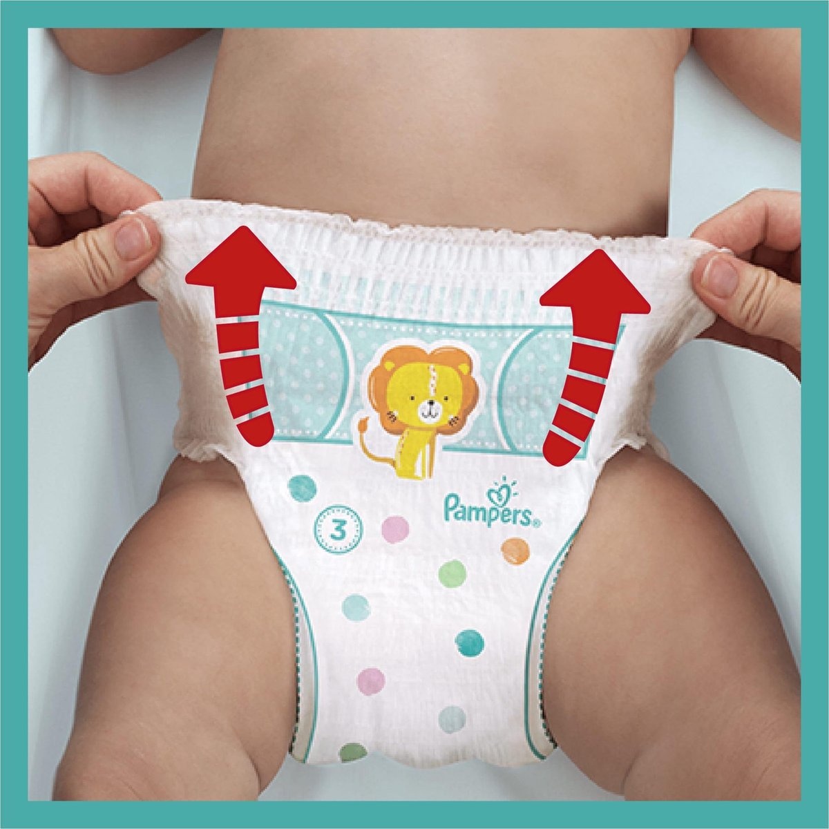 Pampers Baby-Dry Pants - Maat 3 (6 tot 11 kg) - Pak met 27 Luierbroekjes Pampers Baby-Dry Pants - Maat 3 (6 tot 11 kg) - Pak met 27 Luierbroekjes