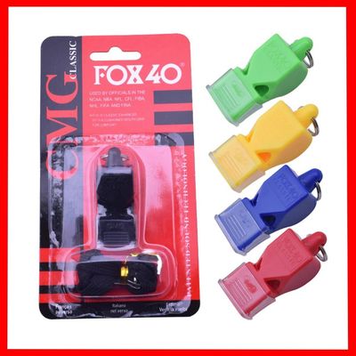 Professionele Scheidsrechtersfluit Fox40 8 kleuren inclusief koord 1085718