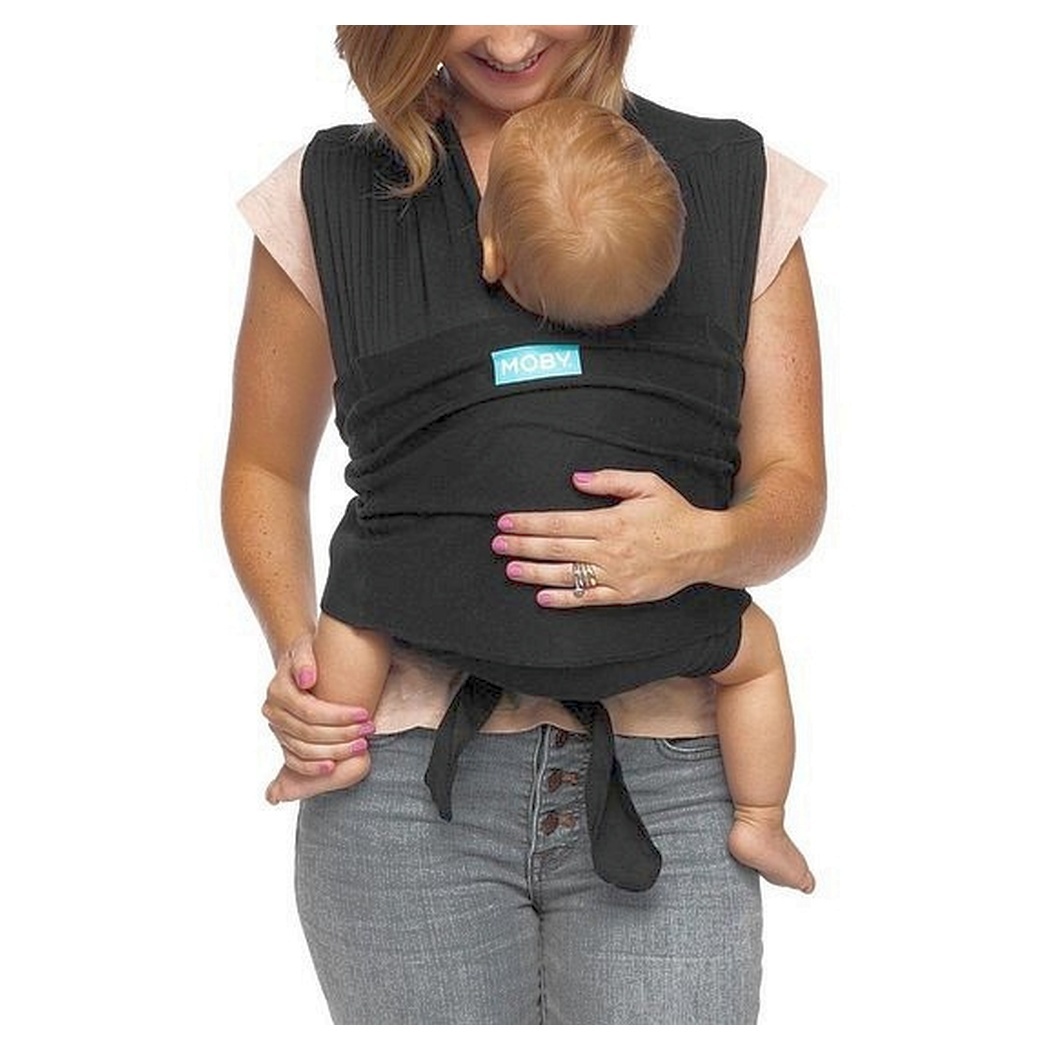 Moby Fit Draagzak Katoen - Zwart Moby Fit Draagzak Katoen - Zwart