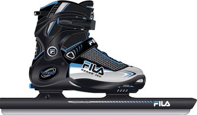 Norenschaats Fila Wizy Ice Speed - Verstelbaar 38-41 - Zwart/Blauw 1083815