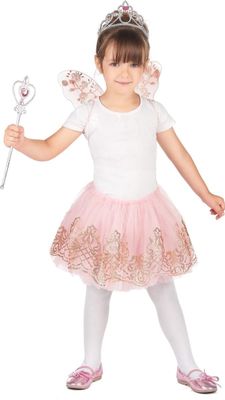 Great Pretenders Roos Gouden Tutu met vleugels 4-6 jaar --41158