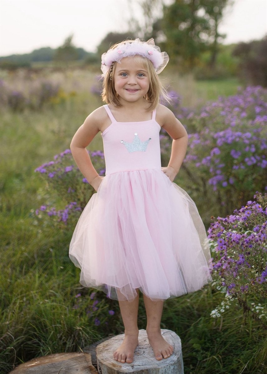 Prinsessenjurk Rosa Roze 3-4 jaar Prinsessenjurk Rosa Roze 3-4 jaar