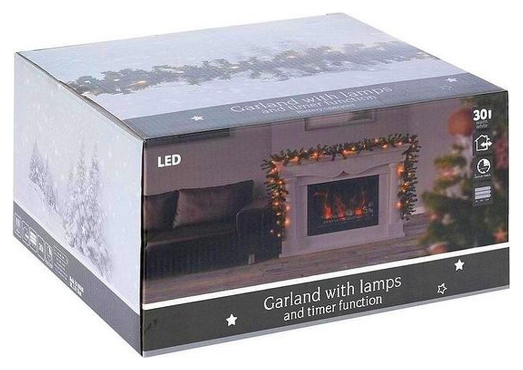 Guirlande 270 cm met LED & Timer Guirlande 270 cm met LED & Timer