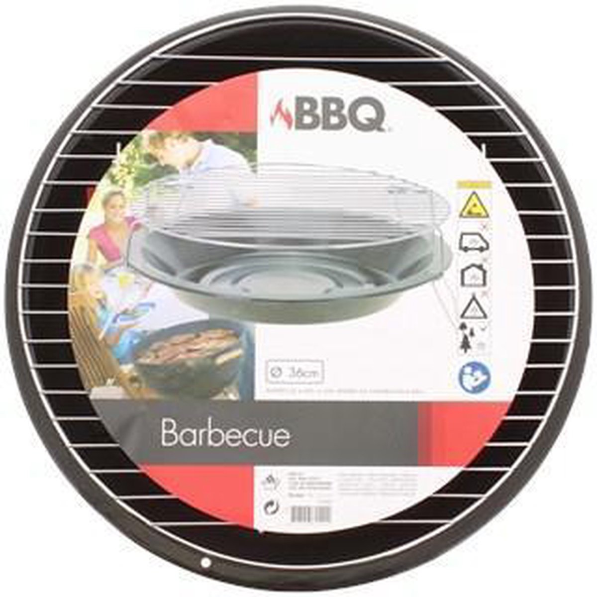 Barbecue Tafelmodel Rond 36 cm Barbecue Tafelmodel Rond 36 cm