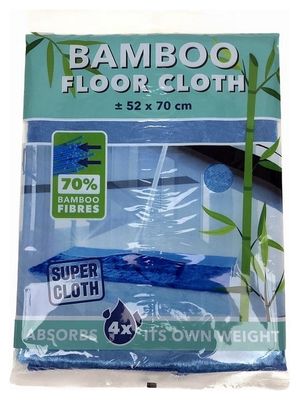 Bamboe Dweil | 52 x 70 cm | Assorti | Extreme reinigingskracht 1077947