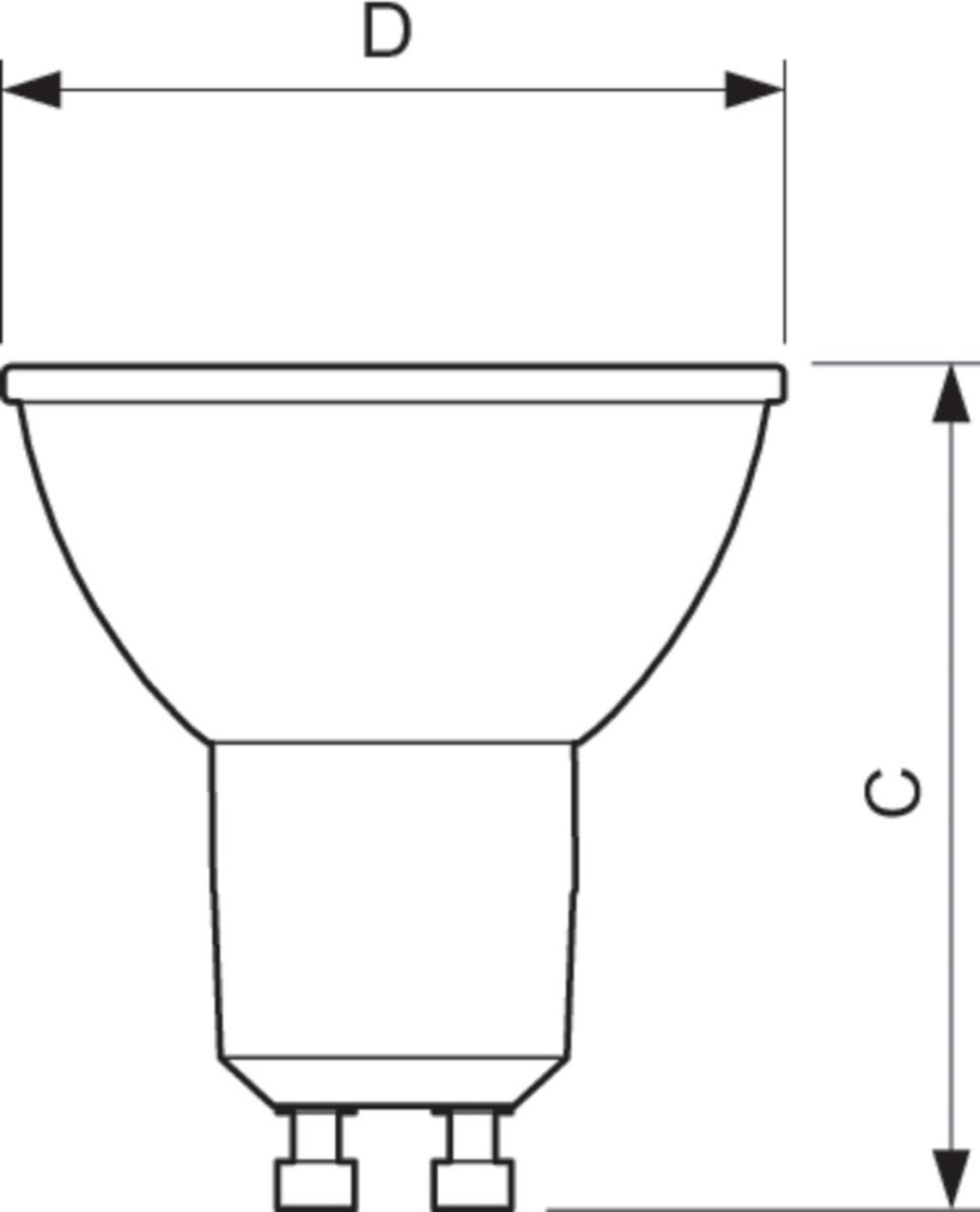 Philips Pascal Led-lamp- 2700K Warm wit licht - 4 Watt - Dimbaar Philips Pascal Led-lamp- 2700K Warm wit licht - 4 Watt - Dimbaar