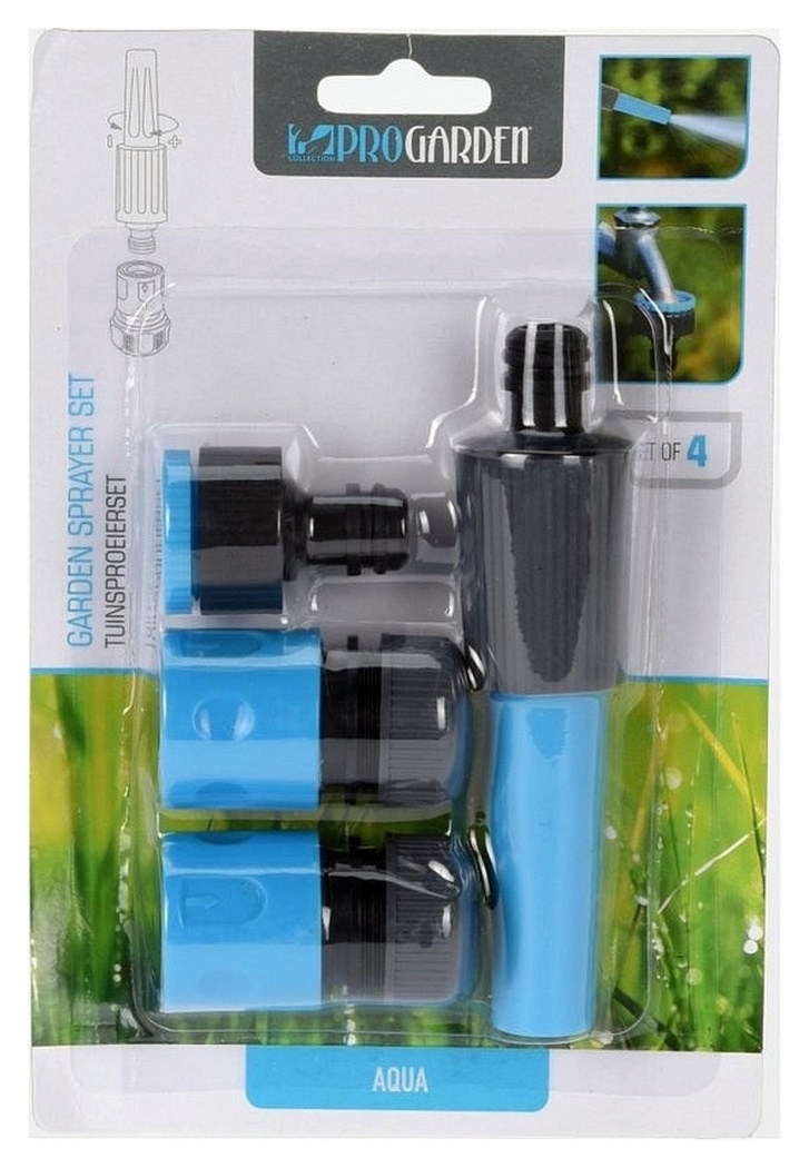 Pro Garden Tuinslangkoppelsets | 4-delig Pro Garden Tuinslangkoppelsets | 4-delig