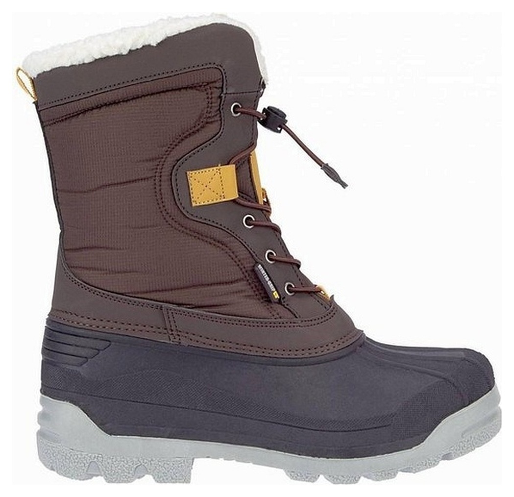 Winter-grip Snowboots Sr - Canadian Explorer II - Bruin/Antraciet/Okergeel - 37 Winter-grip Snowboots Sr - Canadian Explorer II - Bruin/Antraciet/Okergeel - 37