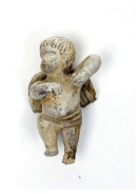 Decoratief Beeldje Engel met vleugels 8 cm 1065011