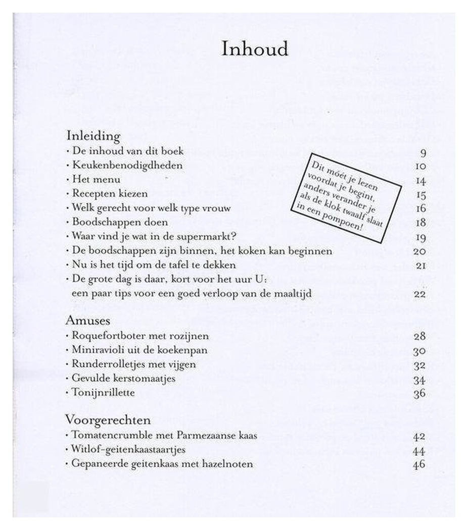 Het Kookboek voor Mannen Die Op De Versiertoer Willen Het Kookboek voor Mannen Die Op De Versiertoer Willen