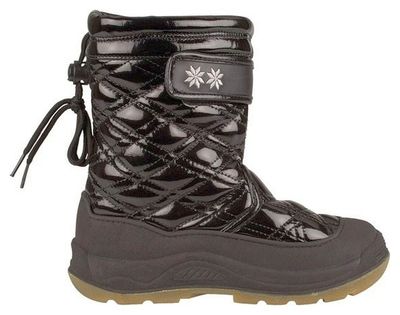 Winter-Grip Quilt - Snowboots - Meisjes - Zwart - Maat 28 1035554