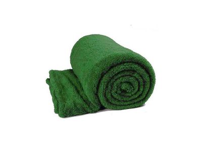 Unique Living plaid Teddy glitter donker groen 150 x 200 cm 1076877