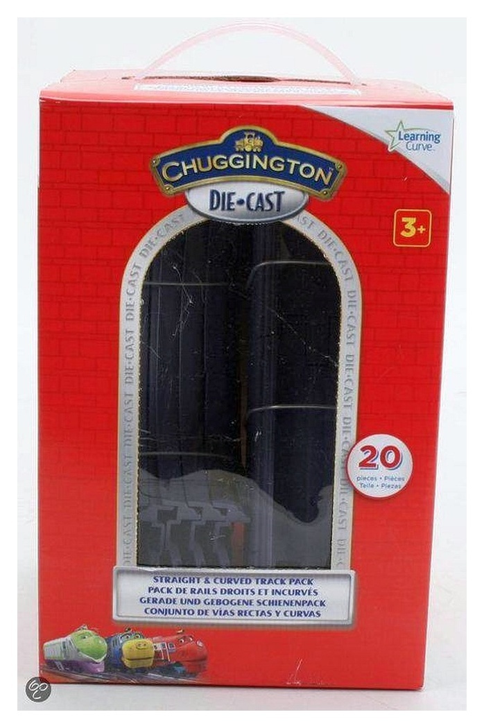 Chuggington Die-Cast Uitbreidingspakket Rechte Rails En Bochten Chuggington Die-Cast Uitbreidingspakket Rechte Rails En Bochten