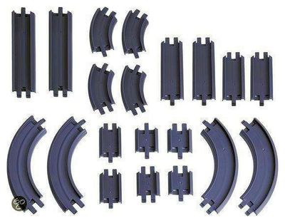 Chuggington Die-Cast Uitbreidingspakket Rechte Rails En Bochten 1048031