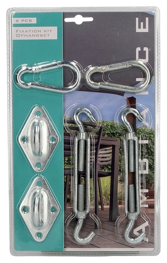 Ambiance 6-Delige Bevestigingsset Ambiance 6-Delige Bevestigingsset