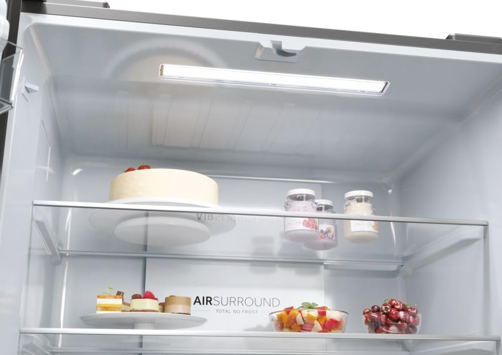 Haier HCR3818EWMM Koel-/Vriescombinatie 181,5 cm grijs Haier HCR3818EWMM Koel-/Vriescombinatie 181,5 cm grijs