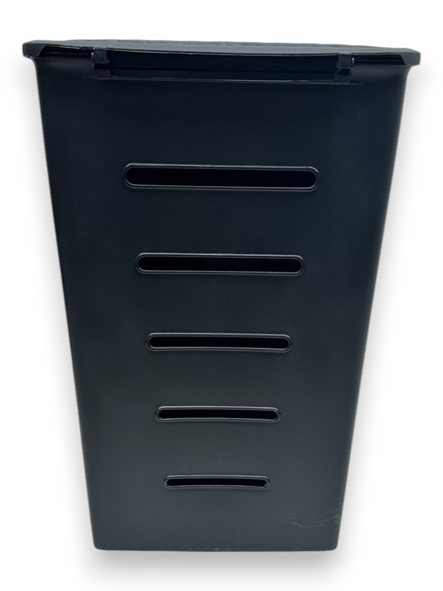 Wasmand met deksel - Antraciet - 55 liter Wasmand met deksel - Antraciet - 55 liter