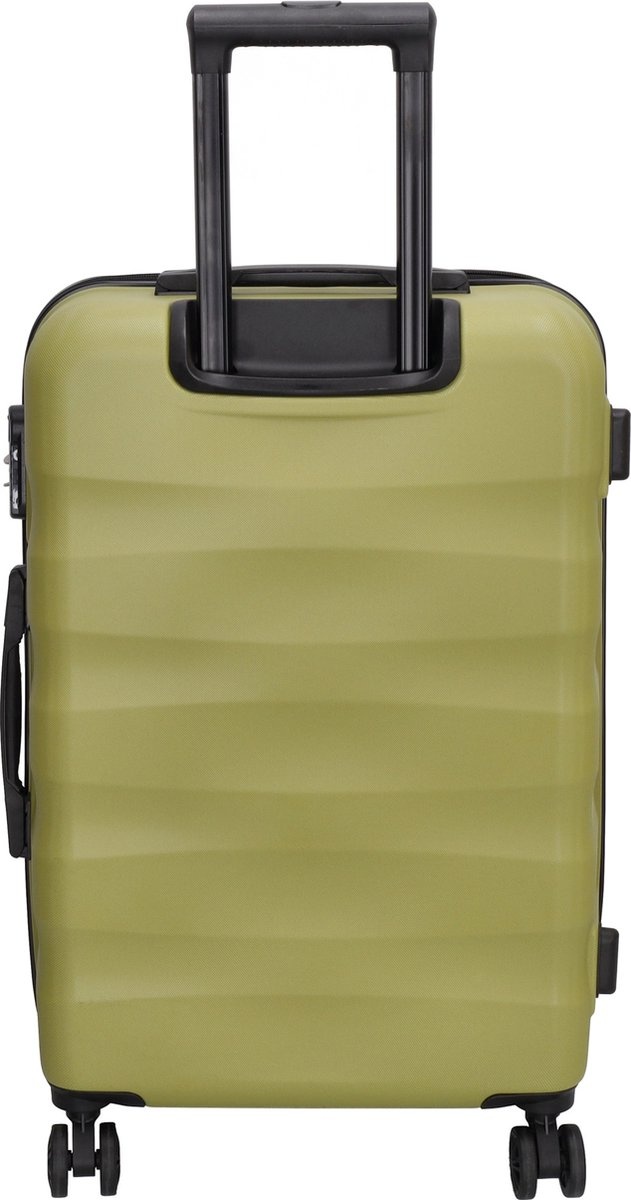 Beagles Originals Koffer Medium 58L - Olijfgroen Beagles Originals Koffer Medium 58L - Olijfgroen