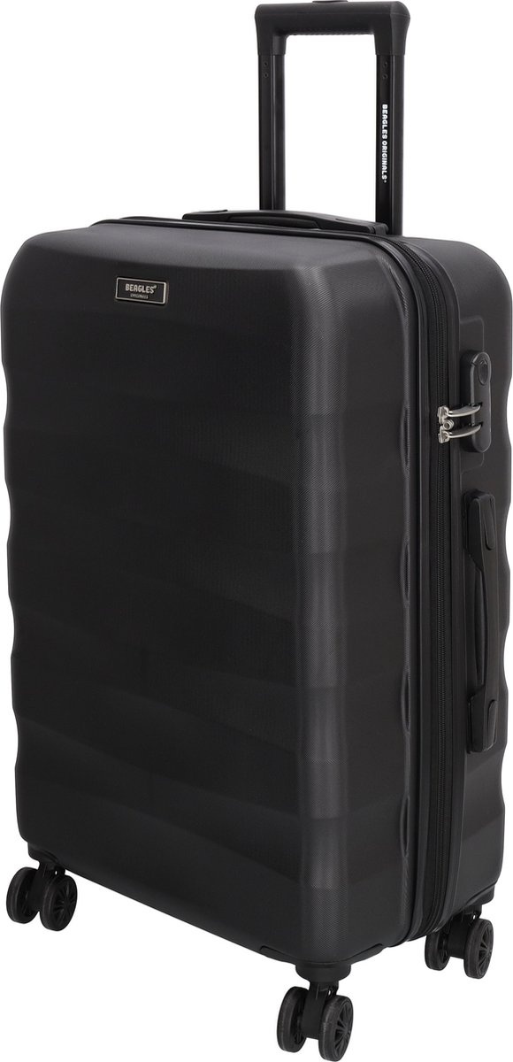 Beagles Originals Koffer Medium 58L - Zwart Beagles Originals Koffer Medium 58L - Zwart