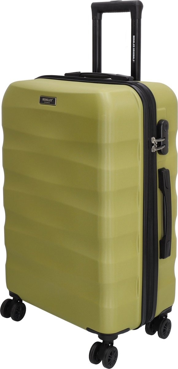 Beagles Originals Koffer Medium 58L - Olijfgroen Beagles Originals Koffer Medium 58L - Olijfgroen