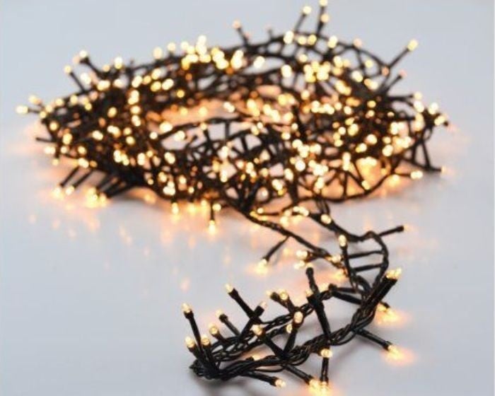 Microverlichting/Kerstverlichting 1200 LED - Extra Warm Wit - 24 meter Microverlichting/Kerstverlichting 1200 LED - Extra Warm Wit - 24 meter
