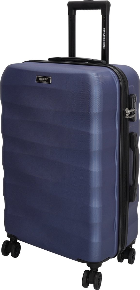 Beagles Originals Koffer Medium 58L - Staalblauw Beagles Originals Koffer Medium 58L - Staalblauw