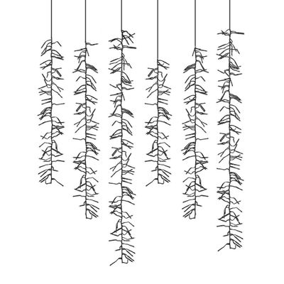 Clusterverlichting/Kerstverlichting 480 LED - Warm Wit - 10 meter 1092327