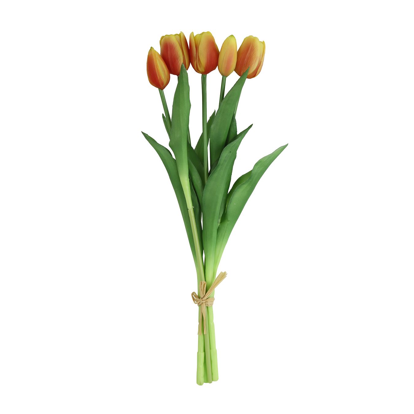 Kunstbloemen Tulpen Geel/Fuchsia 30 cm Kunstbloemen Tulpen Geel/Fuchsia 30 cm