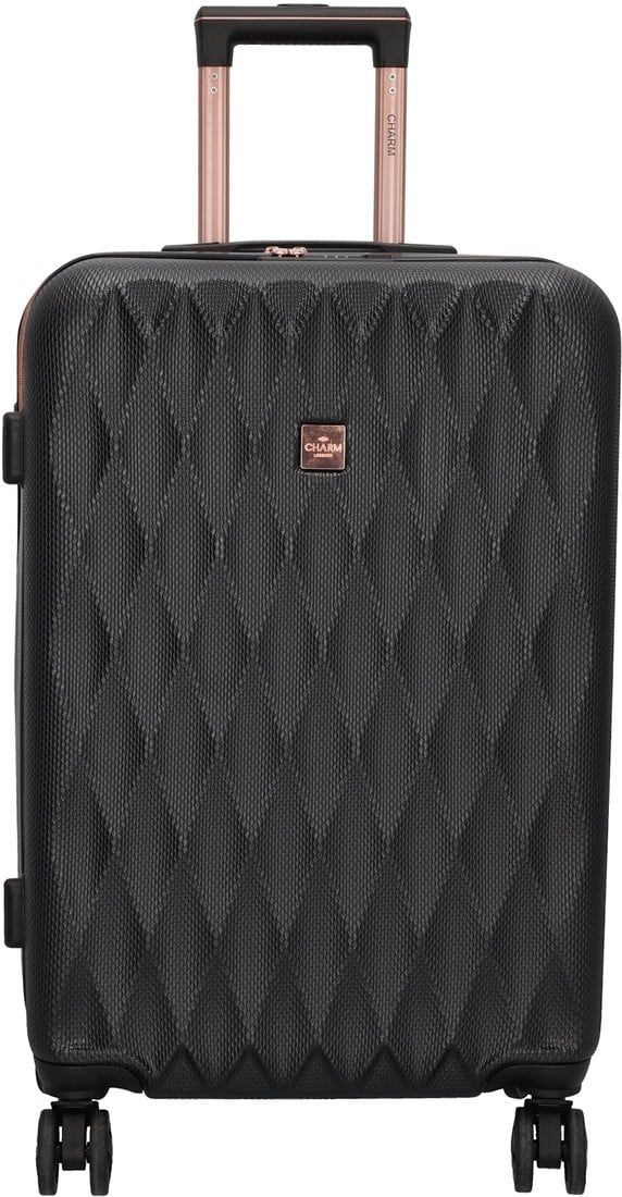 Charm London Koffer Medium 60L - Zwart
