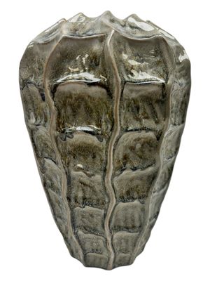 Vaas Rialto van steen - Groen - 30 x 30 x 45 cm 1092623