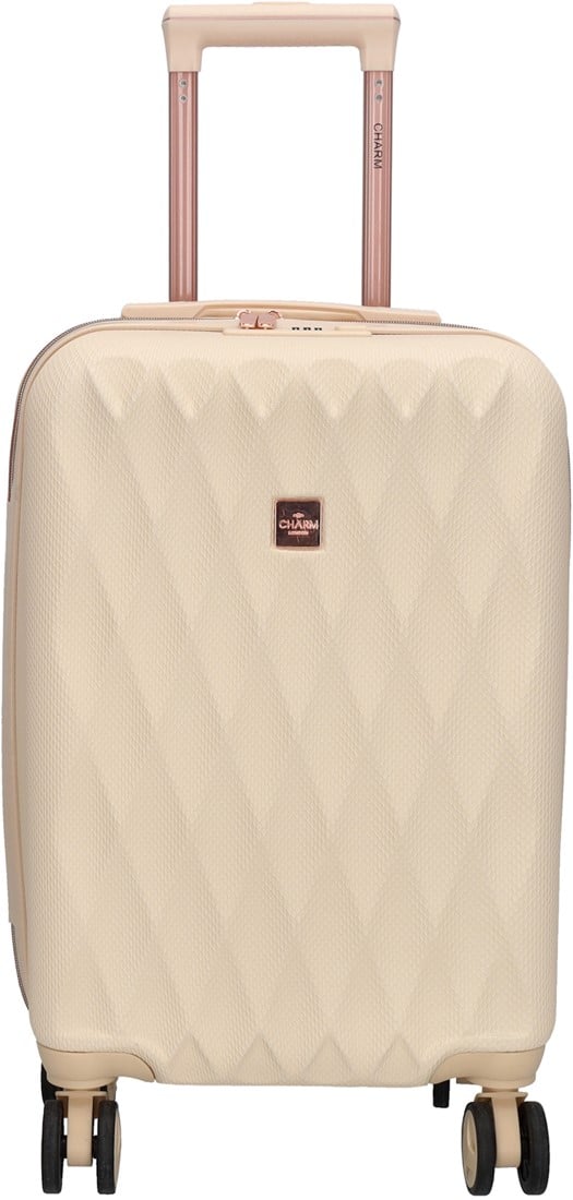 Charm London Handbagage Koffer - Beige