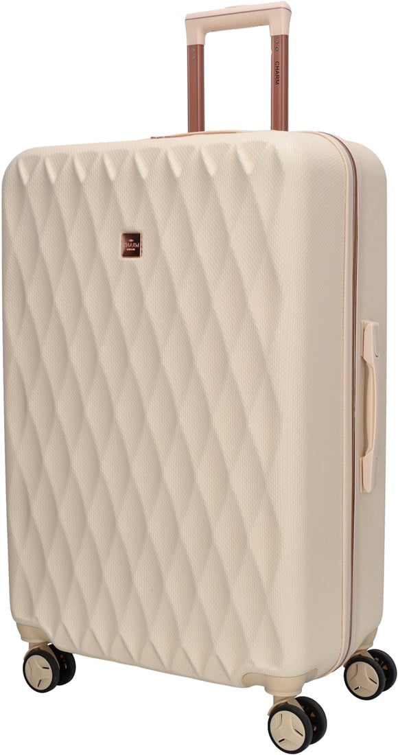Charm London Koffer Large 90L - Beige Charm London Koffer Large 90L - Beige