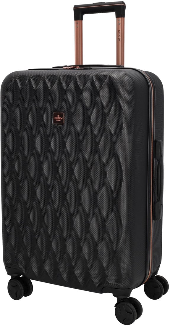 Charm London Koffer Medium 60L - Zwart